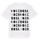 Hobergsliden ordlek t-shirt