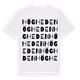 Högheden ordlek t-shirt