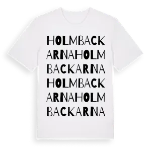 Holmbackarna ordlek t-shirt – ekologisk bomull t-shirt från Pinshirt