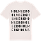 Vintage White t-shirt med Holmberg ordlek t-shirt