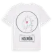 White t-shirt med Holmön t-shirt