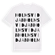 Holmsvidjan ordlek t-shirt