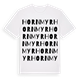 Hornmyr ordlek t-shirt
