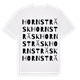 Hornsträsk ordlek t-shirt