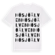 Hösjöälven ordlek t-shirt