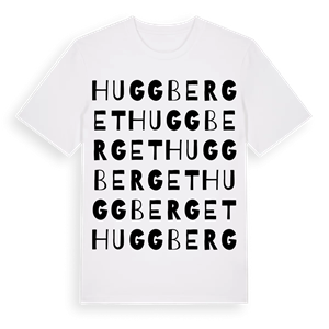 Huggberget ordlek t-shirt – ekologisk bomull t-shirt från Pinshirt