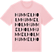 Pink Cotton t-shirt med Hummelholm ordlek t-shirt