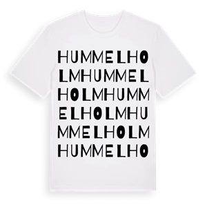 Hummelholm ordlek t-shirt – ekologisk bomull t-shirt från Pinshirt