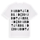 Hundtjärnliden ordlek t-shirt