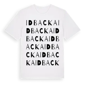 Idbacka ordlek t-shirt – ekologisk bomull t-shirt från Pinshirt