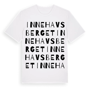 Innehavsberget ordlek t-shirt – ekologisk bomull t-shirt från Pinshirt