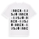 Inner-Busjö ordlek t-shirt