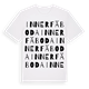 Innerfäboda ordlek t-shirt