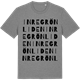 Mid Heather Gray t-shirt med Inre Grönliden ordlek t-shirt