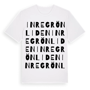 Inre Grönliden ordlek t-shirt – ekologisk bomull t-shirt från Pinshirt