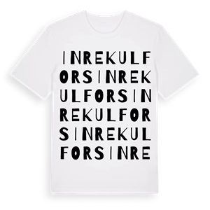 Inre Kulfors ordlek t-shirt – ekologisk bomull t-shirt från Pinshirt