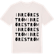 Vintage White t-shirt med Inre Öreström ordlek t-shirt