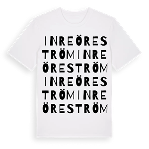 Inre Öreström ordlek t-shirt – ekologisk bomull t-shirt från Pinshirt