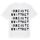 Inre Ultervattnet ordlek t-shirt