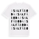 Isakfäboda ordlek t-shirt