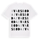 White t-shirt med Ivarsboda ordlek t-shirt