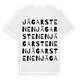 Jägarstenen ordlek t-shirt