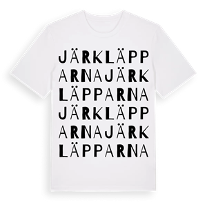 Järkläpparna ordlek t-shirt – ekologisk bomull t-shirt från Pinshirt