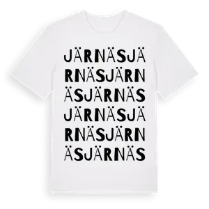 Järnäs ordlek t-shirt – ekologisk bomull t-shirt från Pinshirt