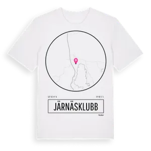 Järnäsklubb t-shirt – ekologisk bomull t-shirt från Pinshirt