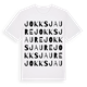 Jokksjaure ordlek t-shirt