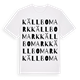 Källbomark ordlek t-shirt