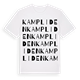 Kampliden ordlek t-shirt