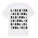 Karlgård ordlek t-shirt