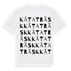 Kåtaträsk ordlek t-shirt