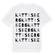 Kattisberg ordlek t-shirt