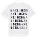Kaxliden ordlek t-shirt