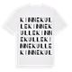 Kinnekulle ordlek t-shirt