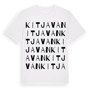 Kitjavan ordlek t-shirt – ekologisk bomull t-shirt från Pinshirt
