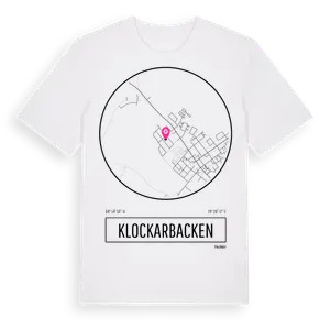 Klockarbacken t-shirt – ekologisk bomull t-shirt från Pinshirt