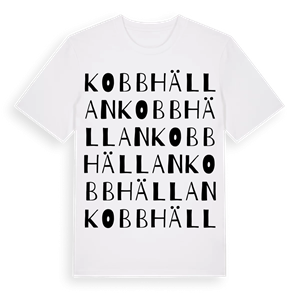 Kobbhällan ordlek t-shirt – ekologisk bomull t-shirt från Pinshirt