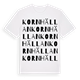 Kornhällan ordlek t-shirt