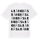Krångnäs ordlek t-shirt
