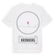 White t-shirt med Kronborg t-shirt