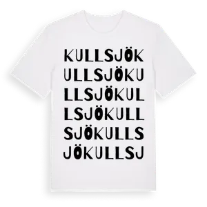 Kullsjö ordlek t-shirt – ekologisk bomull t-shirt från Pinshirt