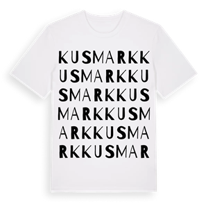Kusmark ordlek t-shirt – ekologisk bomull t-shirt från Pinshirt