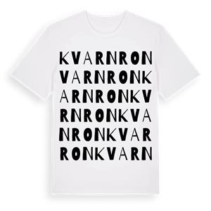 Kvarnron ordlek t-shirt – ekologisk bomull t-shirt från Pinshirt