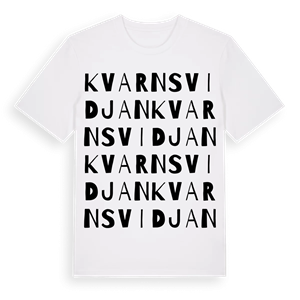 Kvarnsvidjan ordlek t-shirt – ekologisk bomull t-shirt från Pinshirt