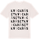 Vintage White t-shirt med Kvicknäset ordlek t-shirt
