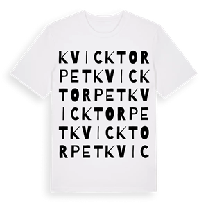 Kvicktorpet ordlek t-shirt – ekologisk bomull t-shirt från Pinshirt