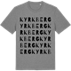Mid Heather Gray t-shirt med Kyrkberg ordlek t-shirt